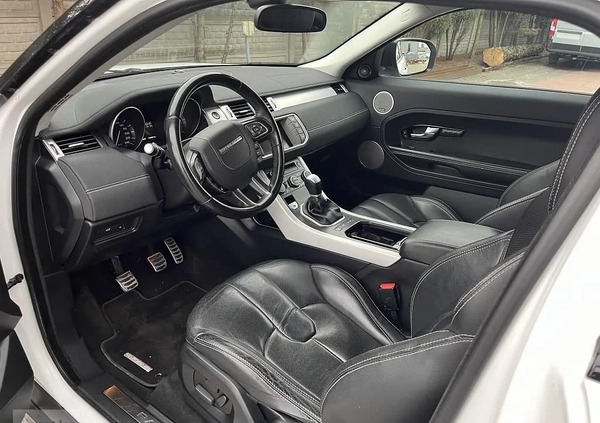 Land Rover Range Rover Evoque cena 63900 przebieg: 139674, rok produkcji 2012 z Działdowo małe 29